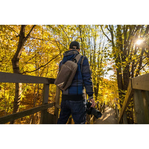 Domke Sling Bag (RuggedWear Brown, 6L) at PROCAM | procam.com