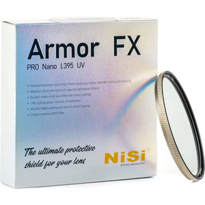 NiSi Armor FX PRO Nano L395 UV Protection Filter - 77mm at PROCAM | procam.com