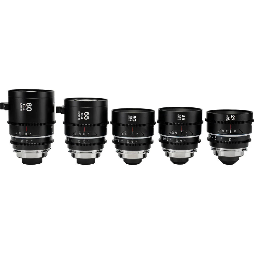 Laowa Nanomorph S35 Anaomorphic Prime 5-Lens Bundle (ARRI PL & Canon EF, Silver Flare) at PROCAM | procam.com