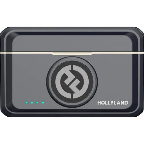 Hollyland LARK M2 DUO 2-Person Wireless Combo Microphone System (2.4 GHz, Shine Charcoal) at PROCAM | procam.com
