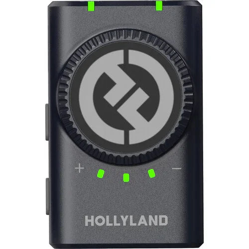 Hollyland LARK M2 DUO 2-Person Wireless Combo Microphone System (2.4 GHz, Shine Charcoal) at PROCAM | procam.com