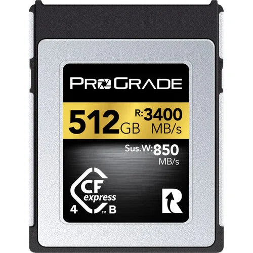 ProGrade Digital CFexpress Type B 4.0 Memory Card - 512GB at PROCAM | procam.com