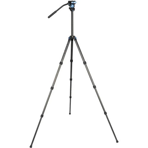 Sirui ST124 4-Section Carbon Fiber Tripod & VA-5 X Fluid Head Kit at PROCAM | procam.com