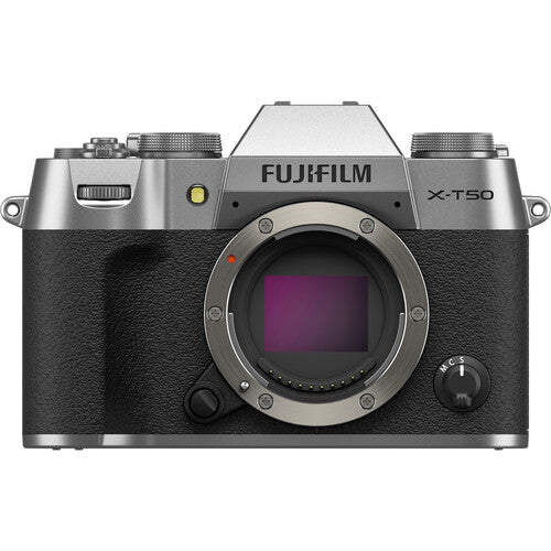 FUJIFILM X-T50 Mirrorless Digital Camera (Body Only, Silver)