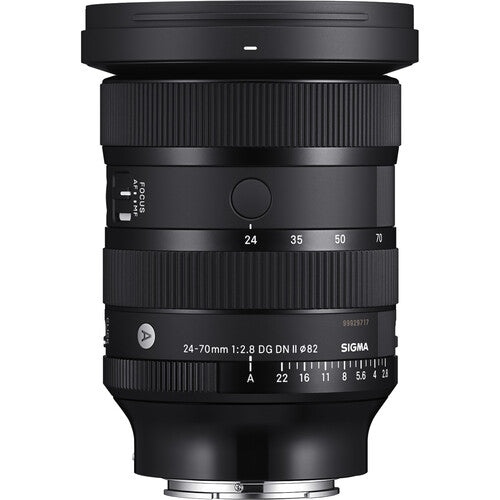 Sigma 24-70mm f/2.8 DG DN II Art Lens for Sony E