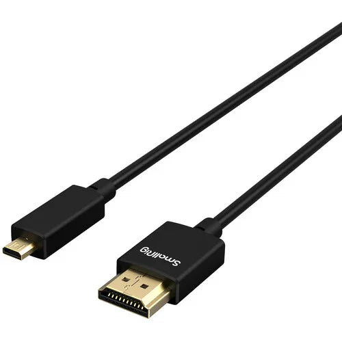 SmallRig Ultra-Slim Micro-HDMI to HDMI Cable (13.8") at PROCAM | procam.com
