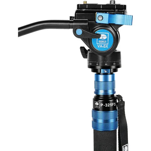 Sirui P-325FS Carbon Fiber Monopod with VA-5X Video Head Kit at PROCAM | procam.com