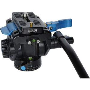 Sirui P-424FS Carbon Fiber Monopod with VA-5X Video Head Kit at PROCAM | procam.com