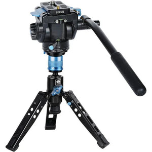 Sirui P-424FS Carbon Fiber Monopod with VA-5X Video Head Kit at PROCAM | procam.com