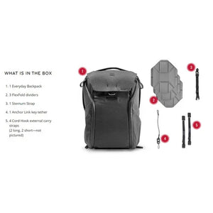 Peak Design Everyday Backpack v2 (20L, Charcoal) at PROCAM | procam.com