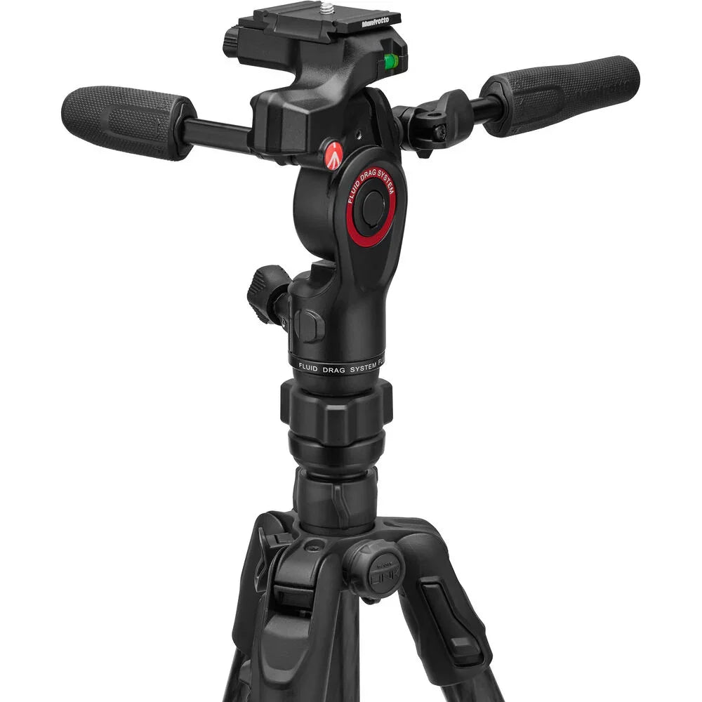 Manfrotto Befree GT PRO Aluminum Travel Tripod with 3-Way Pan/Tilt