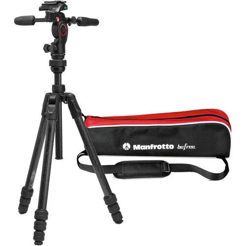 Manfrotto Befree GT PRO Aluminum Travel Tripod with 3-Way Pan/Tilt