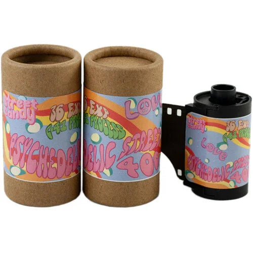 Flic Film Street Candy 400 Psychedelic Street Color Negative Film (35mm Roll Film, 36 Exposures) at PROCAM | procam.com