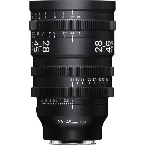 Sigma 28-45mm T2 Cine Zoom Lens with AF for Sony E at PROCAM | procam.com