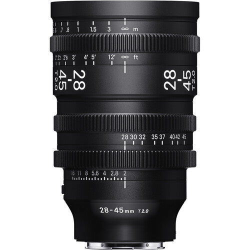 Sigma 28-45mm T2 Cine Zoom Lens with AF for Leica L