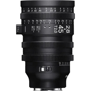 Sigma 28-45mm T2 Cine Zoom Lens with AF for Sony E at PROCAM | procam.com