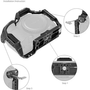 SmallRig "Black Mamba" Camera Cage for Canon EOS R5 Mark II at PROCAM | procam.com