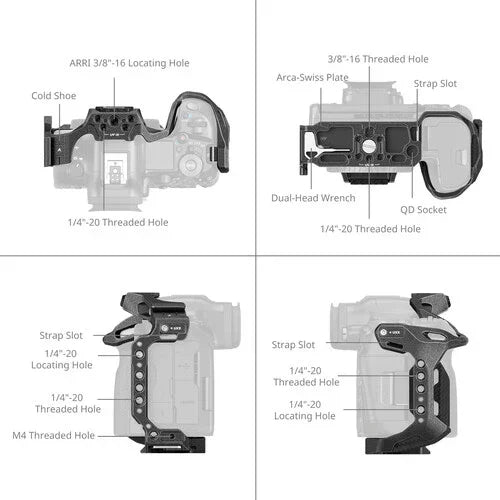SmallRig "Black Mamba" Camera Cage for Canon EOS R5 Mark II at PROCAM | procam.com