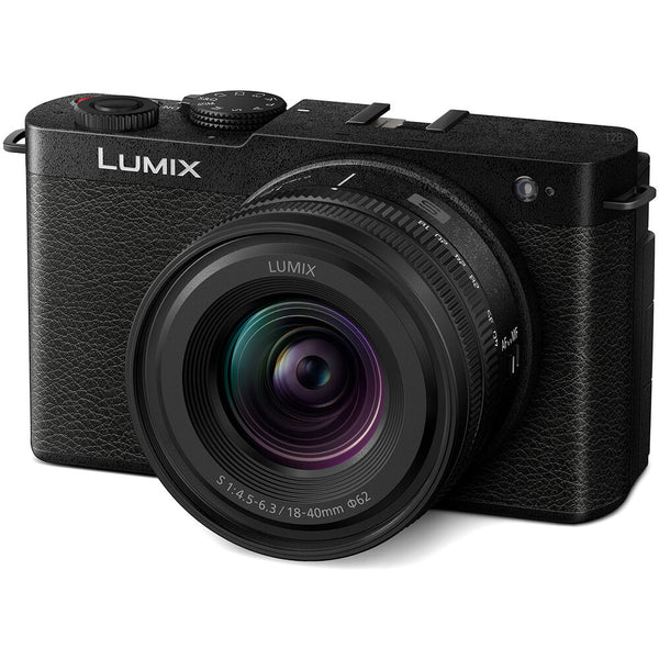 Panasonic Lumix S9 Mirrorless Camera with 18-40mm f/4.5-6.3 Lens (Jet Black)