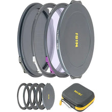 NiSi JetMag Pro Night Kit 82MAG Magnetic Filter Kit (Natural Night, Cross Screen 4x, 67mm/72mm/77mm/82mm Adaptors, Two Front Caps,  Back Cap, Caddy Pouch)