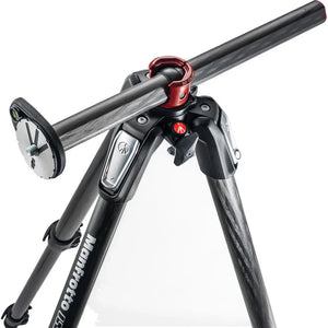 Manfrotto 055 Carbon Fiber 3-Section Tripod with Horizontal Column with XPRO Ball Head Kit at PROCAM | procam.com