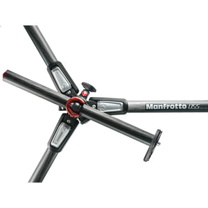 Manfrotto 055 Carbon Fiber 3-Section Tripod with Horizontal Column with XPRO Ball Head Kit at PROCAM | procam.com