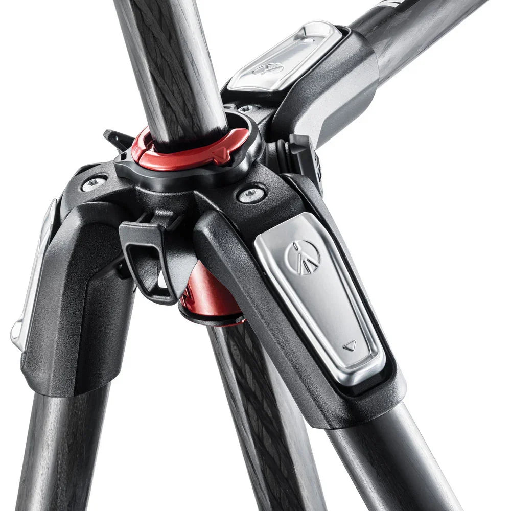 Manfrotto 055 Carbon Fiber 3-Section Tripod with Horizontal Column