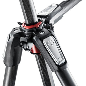 Manfrotto 055 Carbon Fiber 3-Section Tripod with Horizontal Column with XPRO Ball Head Kit at PROCAM | procam.com