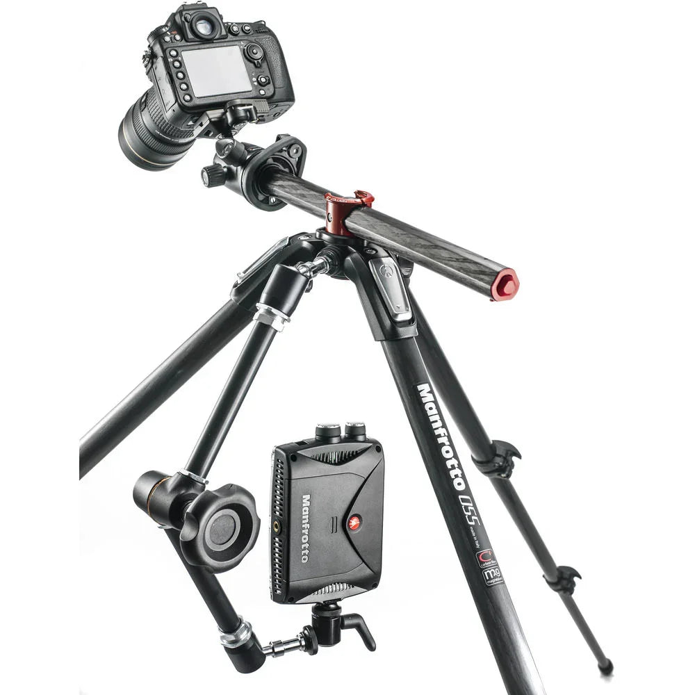 Manfrotto 055 Carbon Fiber 3-Section Tripod with Horizontal Column with XPRO Ball Head Kit at PROCAM | procam.com