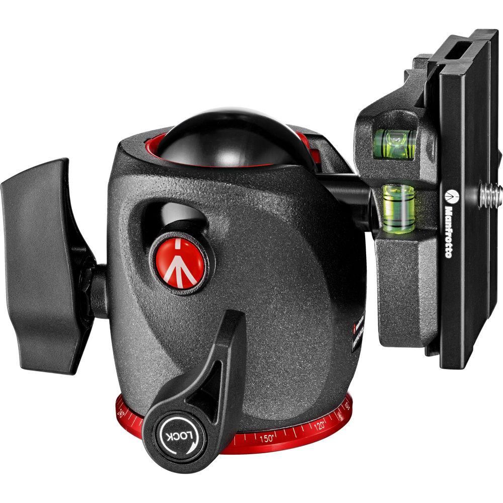 Manfrotto 055 Carbon Fiber 3-Section Tripod with Horizontal Column with XPRO Ball Head Kit at PROCAM | procam.com