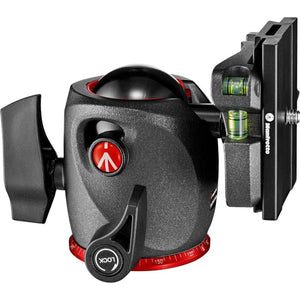 Manfrotto 055 Carbon Fiber 3-Section Tripod with Horizontal Column with XPRO Ball Head Kit at PROCAM | procam.com