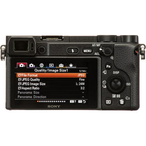 Sony a6400 Mirrorless Camera with PZ 16-50mm f/3.5-5.6 II Lens at PROCAM | procam.com