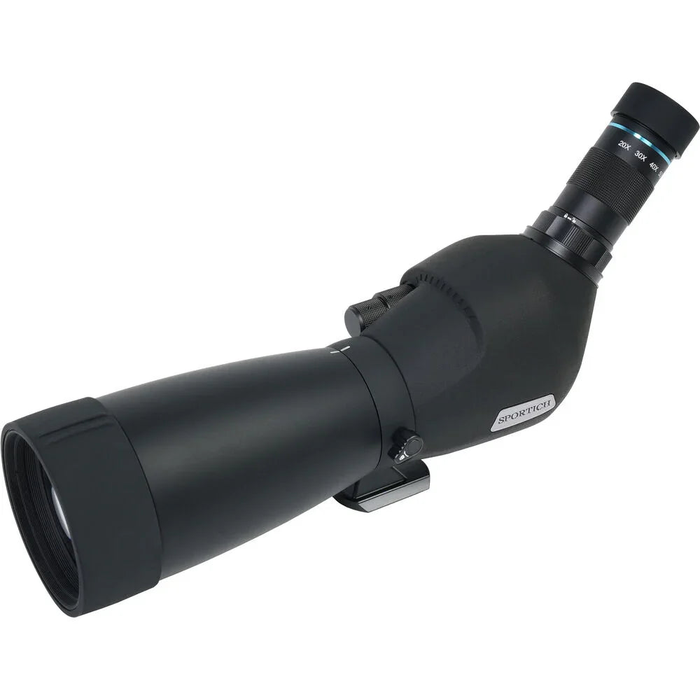 Sportich by Sirui Beyond Series 20-60x80 Spotting Scope (Angled Viewing, Black) at PROCAM | procam.com