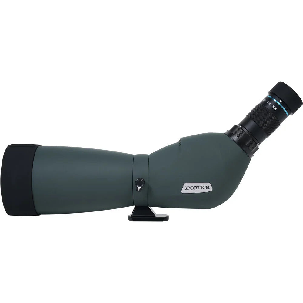 Sportich by Sirui Beyond Series 20-60x80 Spotting Scope (Angled Viewing, Green) at PROCAM | procam.com