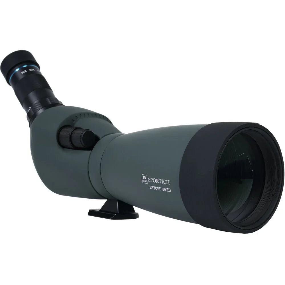 Sportich by Sirui Beyond Series 20-60x80 Spotting Scope (Angled Viewing, Green) at PROCAM | procam.com