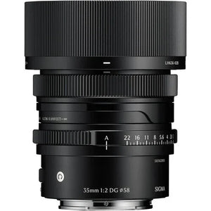 Sigma 35mm f/2 DG Contemporary Lens for Sony E at PROCAM | procam.com