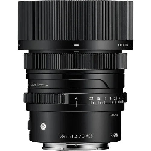 Sigma 35mm f/2 DG Contemporary Lens for Sony E at PROCAM | procam.com