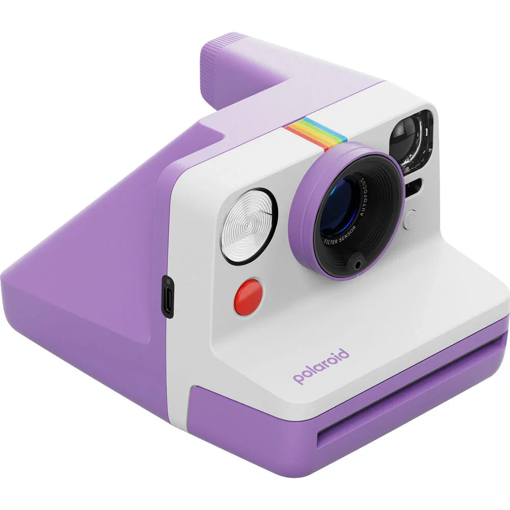 ジェノ　ポラロイド Polaroid Now Gen 3 i-Type Instant Camera (Purple) - Starter Bundle