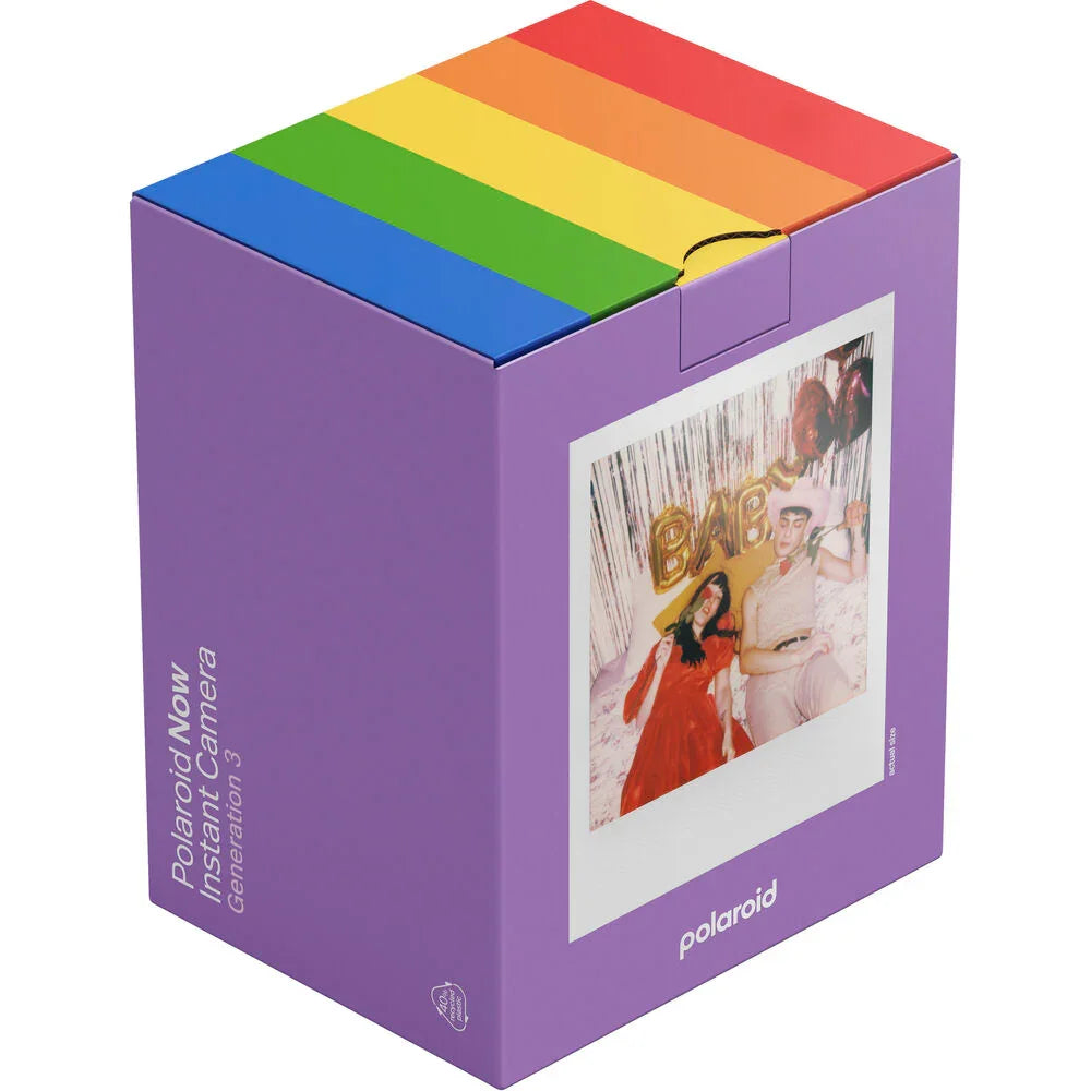 Polaroid Now Gen 3 i-Type Instant Camera (Purple) - Starter Bundle at PROCAM | procam.com