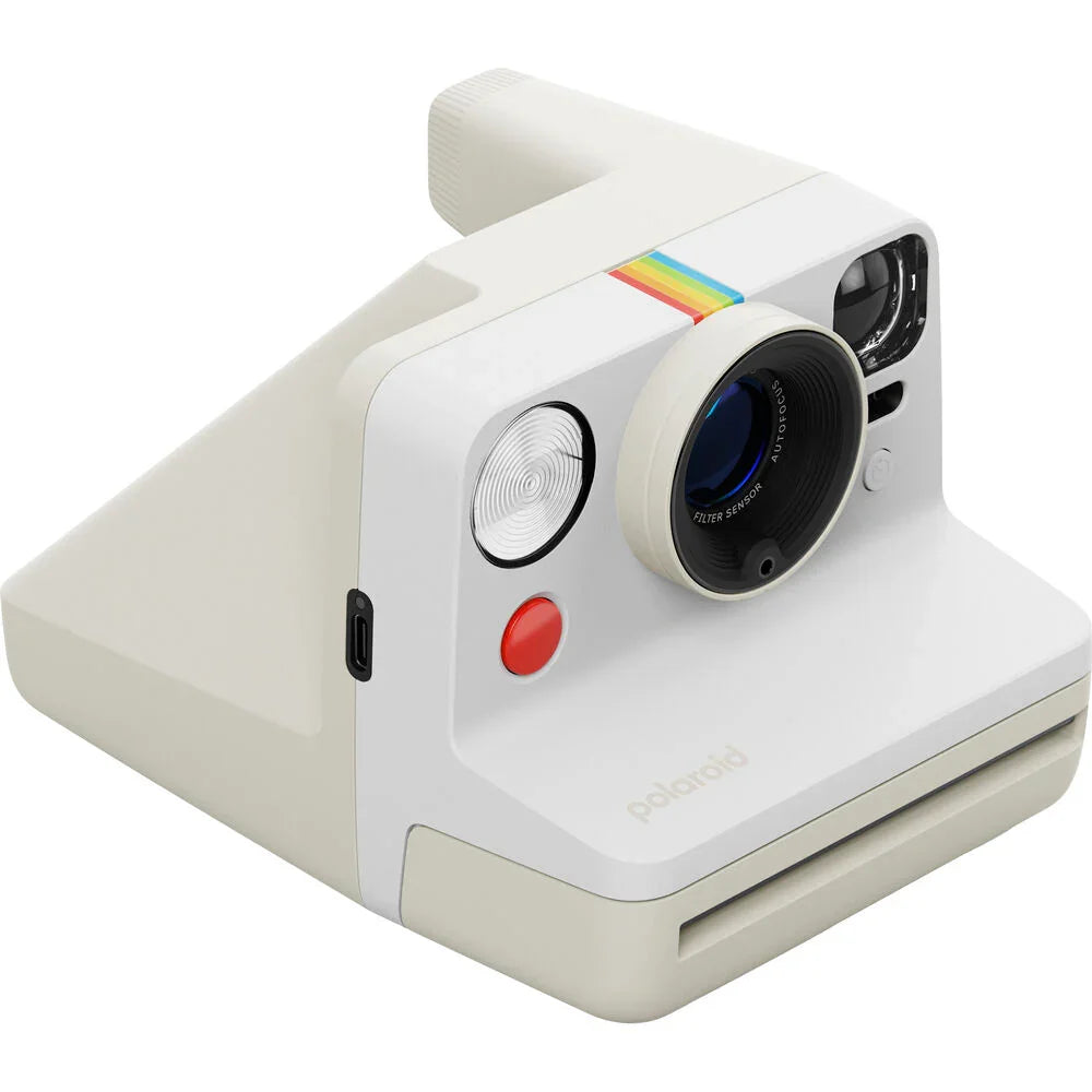 Polaroid Now Gen 3 i-Type Instant Camera (Pebble White) - Starter Bundle at PROCAM | procam.com
