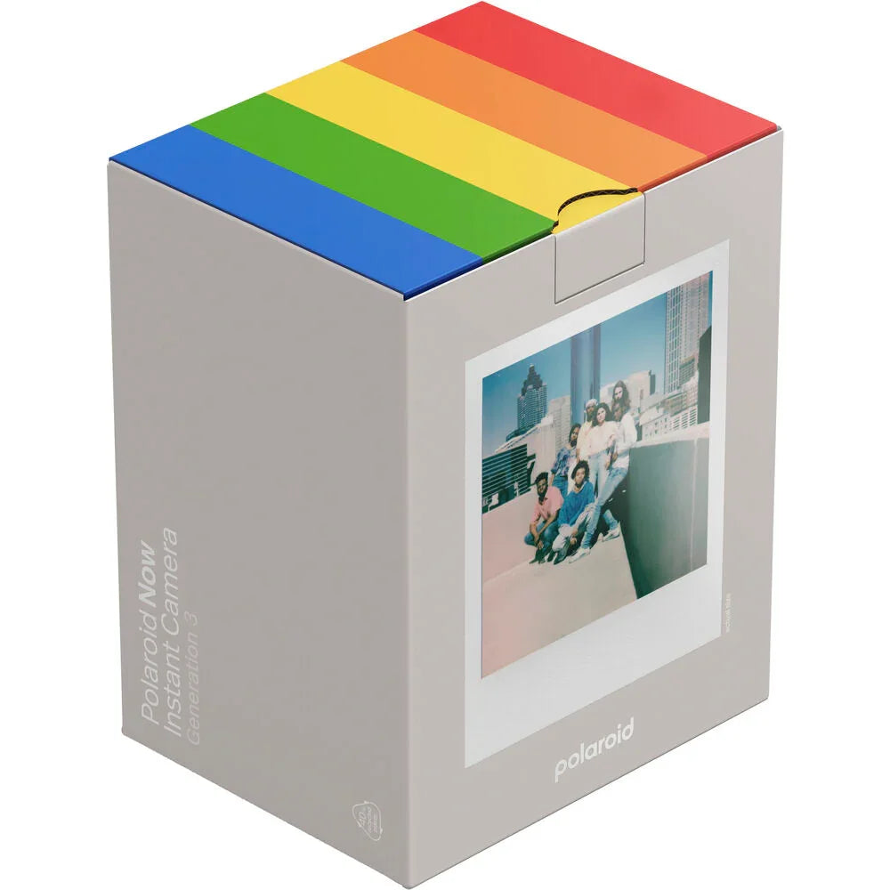 Polaroid Now Gen 3 i-Type Instant Camera (Pebble White) - Starter Bundle at PROCAM | procam.com
