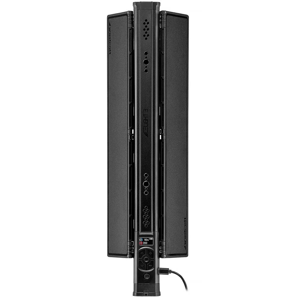 Westcott Ice Light 3 - RGB LED Tube Light w/ Battery Grip & Barndoors Kit at PROCAM | procam.com