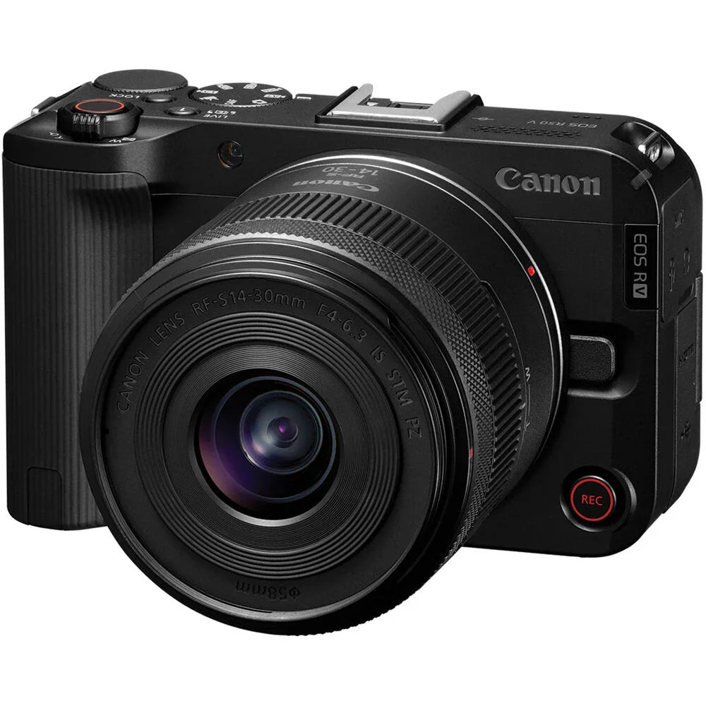 Canon EOS R50 V Mirrorless Camera with RF-S 14-30mm f/4-6.3 IS STM PZ Lens at PROCAM | procam.com