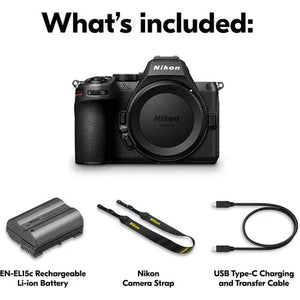 Nikon Z5 II Mirrorless Camera (Body Only) at PROCAM | procam.com