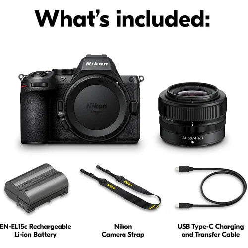 Nikon Z5 II Mirrorless Camera with Z 24-50mm f/4-6.3 Lens at PROCAM | procam.com