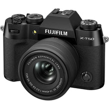 Fujifilm X-T50 Mirrorless Camera with 15-45mm f/3.5-5.6 Lens (Black)
