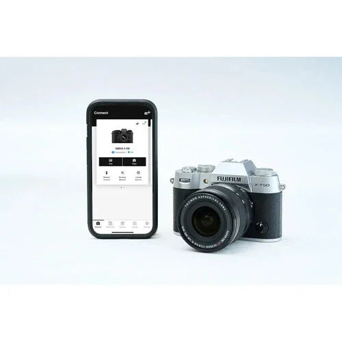 Fujifilm X-T50 Mirrorless Camera with 15-45mm f/3.5-5.6 Lens (Black) at PROCAM | procam.com