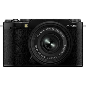 Fujifilm X-M5 Mirrorless Camera with XC 15-45mm f/3.5-5.6 Lens (Black) at PROCAM | procam.com