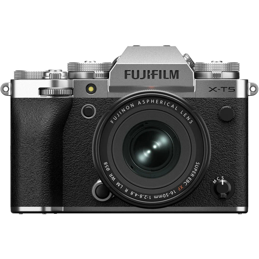 Fujifilm X-T5 Mirrorless Camera with XF 16-50mm f/2.8-4.8 Lens (Silver) at PROCAM | procam.com