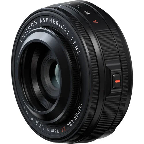 FUJIFILM XF 23mm f/2.8 R WR Pancake Lens (Black) at PROCAM | Shop
